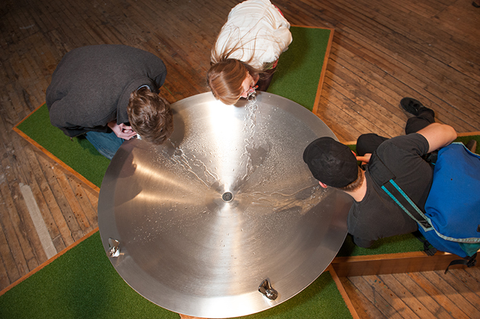 Lisa Dillin, Communal Drinking Source, all works 2013, Photograph by Theresa Keil
