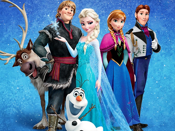 All caucasian characters in Disney's Frozen 2014
