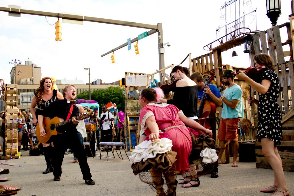 Performing at Artscape 2012